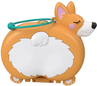 Mattel Polly Pocket Kompaktowe Zestawy Corgi Cuddles FRY35 GTN13 - Domki dla lalek - miniaturka - grafika 4