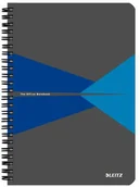 Notesy i bloczki - Leitz Kołonotatnik Office Card A5 w kratkę nieb KZK1034 - miniaturka - grafika 1