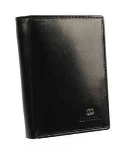 Cefirutti Portfel Męski Duży Pionowy Bez Zapinki Skóra Naturalna 7680272 - Portfele - miniaturka - grafika 2