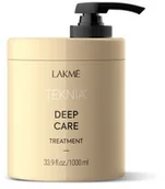 Maski do włosów - Lakme Lakme Teknia DEEP CARE Treatment maska regenerująca do włosów suchych i zniszczonych 1000 ml 44731 - miniaturka - grafika 1