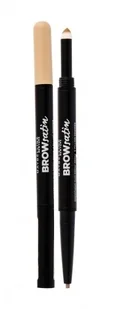 Maybelline BROW SATIN - Kredka i puder do brwi - LIGHT BLONDE MAYSIDBR-DOBR-01 - Cienie do powiek - miniaturka - grafika 4