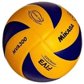Piłka nożna - Mikasa Mikasa MVA 300 Piłka siatkowa niebiesko-żółta (PL_986288_2) - miniaturka - grafika 1