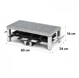 Klarstein GQR1-Schmelzlette - Raclette - miniaturka - grafika 6