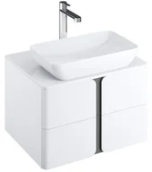 Blaty meblowe i parapety okienne - Ravak Balance Blat 80x46,5 cm biały X000001371 - miniaturka - grafika 1