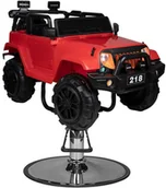 Fotele fryzjerskie - FOTEL FRYZJERSKI DZIECIĘCY SAMOCHODZIK SUV 132131 - miniaturka - grafika 1