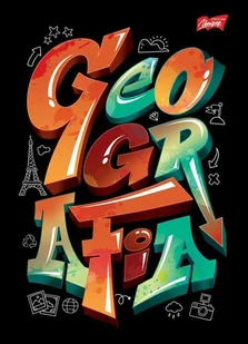 MAJEWSKI Zeszyt A5 60k krata laminowany GEOGRAFIA - ściąga p10   cena za 1szt - Zeszyty szkolne - miniaturka - grafika 2