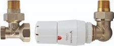 Vario Term Zestaw zaworów Arcus Trendy, Wersja osiowa: Lewa ARGS05106C/L - Akcesoria grzewcze - miniaturka - grafika 2