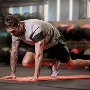 Reebok Mata treningowa RAMT-11014RD 173x61x0,7cm RAMT-11014RD - Maty do ćwiczeń - miniaturka - grafika 11