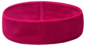 Pozostałe akcesoria kosmetyczne - ACTIVESHOP OPASKA KOSMETYCZNA WELUR FUKSJA - miniaturka - grafika 1