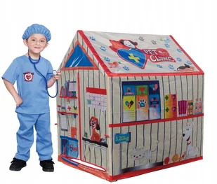 Namiot Namiocik Weterynarza Domek Dla Dzieci - Namioty i tipi dla dzieci - miniaturka - grafika 4