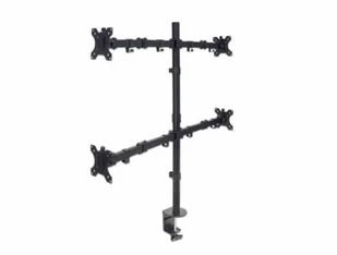 Manhattan Uchwyt biurkowy na 4 monitory 461566 461566 - Akcesoria do monitorów - miniaturka - grafika 3