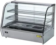 Szafy i witryny grzewcze - Buffalo Witryna nastolna podgrzewana | 30°C do 90°C | 160L | 856x568x(H)670mm CD232 - miniaturka - grafika 1
