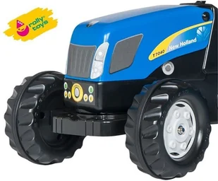 Rolly Toys Traktor New Holland TVT190 z przyczepą - Jeździki dla dzieci - miniaturka - grafika 5