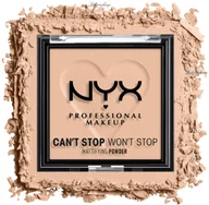 Pudry do twarzy - NYX professional makeup Professional Makeup - CAN''T STOP WON''T STOP - Mattifying Powder - Matujący puder do twarzy - 6 g - LIGHT MEDIUM - miniaturka - grafika 1