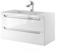 Szafki łazienkowe - Furni Szafka z Umywalką ETHOS 80 cm ETHUM80 - miniaturka - grafika 1