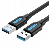Kable komputerowe i do monitorów - Kabel Vention 2x Usb 3.0 Type A - 5Gbps 2A - 0,5m - miniaturka - grafika 1
