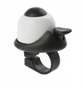 Dzwonki do roweru - M-wave Bella Design wht dzwonek rowerowy biały - miniaturka - grafika 1