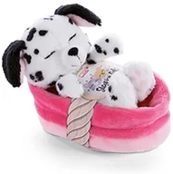 Maskotki i pluszaki - Nici Przytulanka Pies w Koszyku 12 cm Sleeping Pets Przytulanki Dalmatyńczyki dla Dziewczynek, Chłopców i Niemowląt Puszyste Pluszaki do Zabawy, Zbierania i Przytulania Przytulny Pluszak 47891 - miniaturka - grafika 1