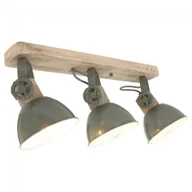 Lampy sufitowe - Steinhauer Gearwood Lampa Sufitowa Zielony 1-punktowy Obszar wewnętrzny Gearwood 2133G - miniaturka - grafika 1