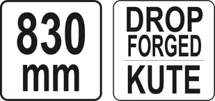 YATO DŹWIGNIA Z HAKIEM DO ODWRACANIA PNI L-830 MM YT-79901 - Pozostałe narzędzia ogrodowe - miniaturka - grafika 3