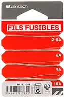 Bezpieczniki elektryczne - Grene Zenitech Zenitech 121789 zestaw 4 bezpieczników, metalowy 121789 - miniaturka - grafika 1