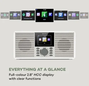 Auna IR-260 Białe - Radia - miniaturka - grafika 6