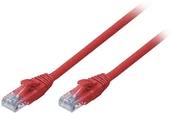 Kable miedziane - Lindy 48030 Kabel sieciowy skrętka) CAT6 U/UTP czerwony 0,3m LY-48030 - miniaturka - grafika 1
