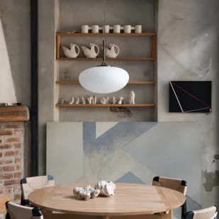 GUBI GUBI Stemlite lampa wisząca, czarna-chromowa - Lampy sufitowe - miniaturka - grafika 4