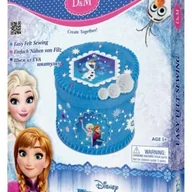 Prace ręczne dla dzieci - Stnux Pudełeczko na biżuterię Kraina Lodu JISNXZ0DED63837 - miniaturka - grafika 1