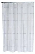 Zasłony prysznicowe - Ridder zasłona prysznicowa 303211 folia ok. 180 x 200 cm, Moonflower Biały 303211-00 - miniaturka - grafika 1