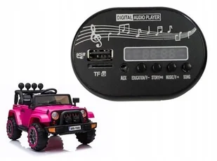 Panel muzyczny do auta na Akumulator BRD-7588 - Akcesoria rowerowe - miniaturka - grafika 9