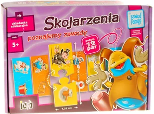 Jawa Skojarzenia Zwierzaki Układanka GRA-07 - Układanki dla dzieci - miniaturka - grafika 3