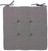 Poduszki na krzesła - Siedzisko 40 x 40 cm szare SPOPPGREY1 - miniaturka - grafika 1