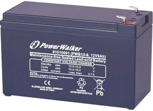 BlueWalker Akumulator PowerWalker PWB12-9 12V/9Ah 91010091 - Baterie do zasilaczy awaryjnych UPS - miniaturka - grafika 2