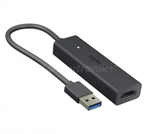 Logitech Kabel Logitech USB HDMI Czarny 939-001553 ! 939-001553 - Kable - miniaturka - grafika 2