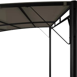 vidaXL Zadaszenie ogrodowe, 3 x 3 x 2,25 m, kolor taupe - Pawilony ogrodowe - miniaturka - grafika 5