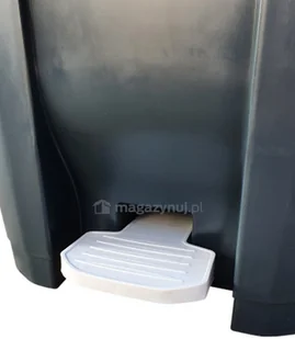 Pojemnik do segregacji odpadów z przyciskiem pojemność 100 l (wariant papier) - Kosze na śmieci - miniaturka - grafika 2