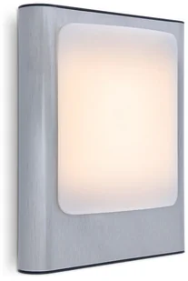 ECO-Light Stalowy kinkiet LED Face na zewnątrz, z czujnikiem - Lampy ogrodowe - miniaturka - grafika 5