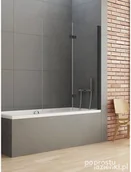 Parawany nawannowe - New Trendy Parawan nawannowy 100x140 New Soleo Black New Trendy P-0042) DYSTRYBUTOR P-0042 - miniaturka - grafika 1