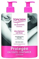 Balsamy i kremy do ciała - TOPICREM topicrem Essentials Ultra-Moisturizing Body Milk 2 X 500 ML 0971034 - miniaturka - grafika 1