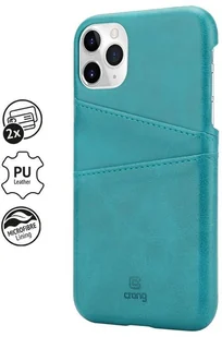 Crong Crong Neat Cover Etui iPhone 11 Pro z kieszeniami zielony) 10_15188 - Etui i futerały do telefonów - miniaturka - grafika 3