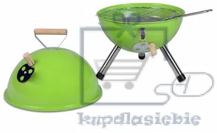Garthen Kolorowy kulisty grill przenośny - zielony - Grille - miniaturka - grafika 3