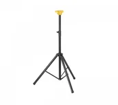 Lampy pozostałe - Lena Statyw do opraw halogenowych (naświetlaczy) pojedynczy max 200cm z montażem na jedną śrubę, szary FUTURE STAND z systemem CLICK HEAD - miniaturka - grafika 1