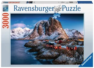 Ravensburger Puzzle 3000 elementów Norwegia Hamnoy Lofoten - Puzzle - miniaturka - grafika 2