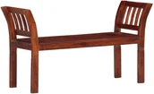 Ławki do przedpokoju - vidaXL vidaXL Ławka, 111 cm, lite drewno akacjowe - miniaturka - grafika 1
