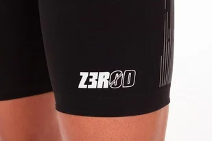 ZEROD Strój triathlonowy damski ELITE TRISUIT czarno-szary - Bielizna sportowa męska - miniaturka - grafika 5