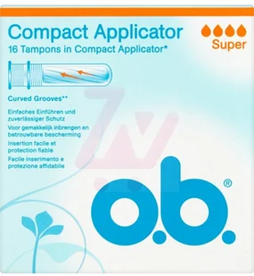 o.b. oryginalne z i bez aplikatora 79832 - Tampony - miniaturka - grafika 2