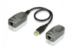 Aten Adapter USB przedłużacz do 60m na kablu RJ45 - UCE260 - Adaptery i przejściówki - miniaturka - grafika 6