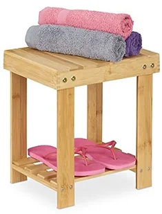 Relaxdays Relaxdays Podnóżek z bambusa, do 100 kg, stabilny podnóżek, taboret dla dzieci, łazienka, taboret na nogi, wys. x szer. x gł.: 33,5 x 25 x 31 cm, kolor naturalny 10033875 - Krzesełka i taborety dla dzieci Relaxdays Relaxdays Podnóżek z bambusa, do 100 kg, stabilny podnóżek, taboret dla dzieci, łazienka, taboret na nogi, wys. x szer. x gł.: 33,5 x 25 x 31 cm, kolor naturalny 10033875 - Krzesełka i taborety dla dzieci - miniaturka - grafika 1