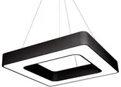 Lampy sufitowe - LUMENIX LAMPA LED QNEA V2 72W SUFITOWA WISZĄCA CZARNA - BIAŁY NEUTRALNY LAMPA-7142 - miniaturka - grafika 1